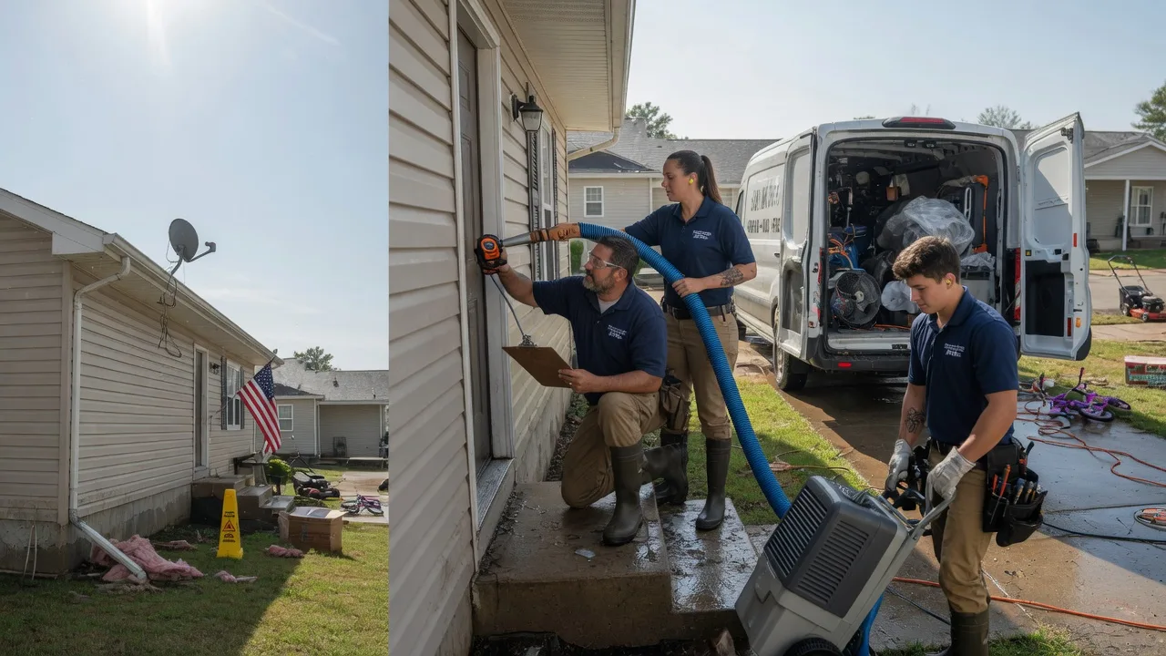 Ceiling Water Damage Restoration in Oak, NE near me